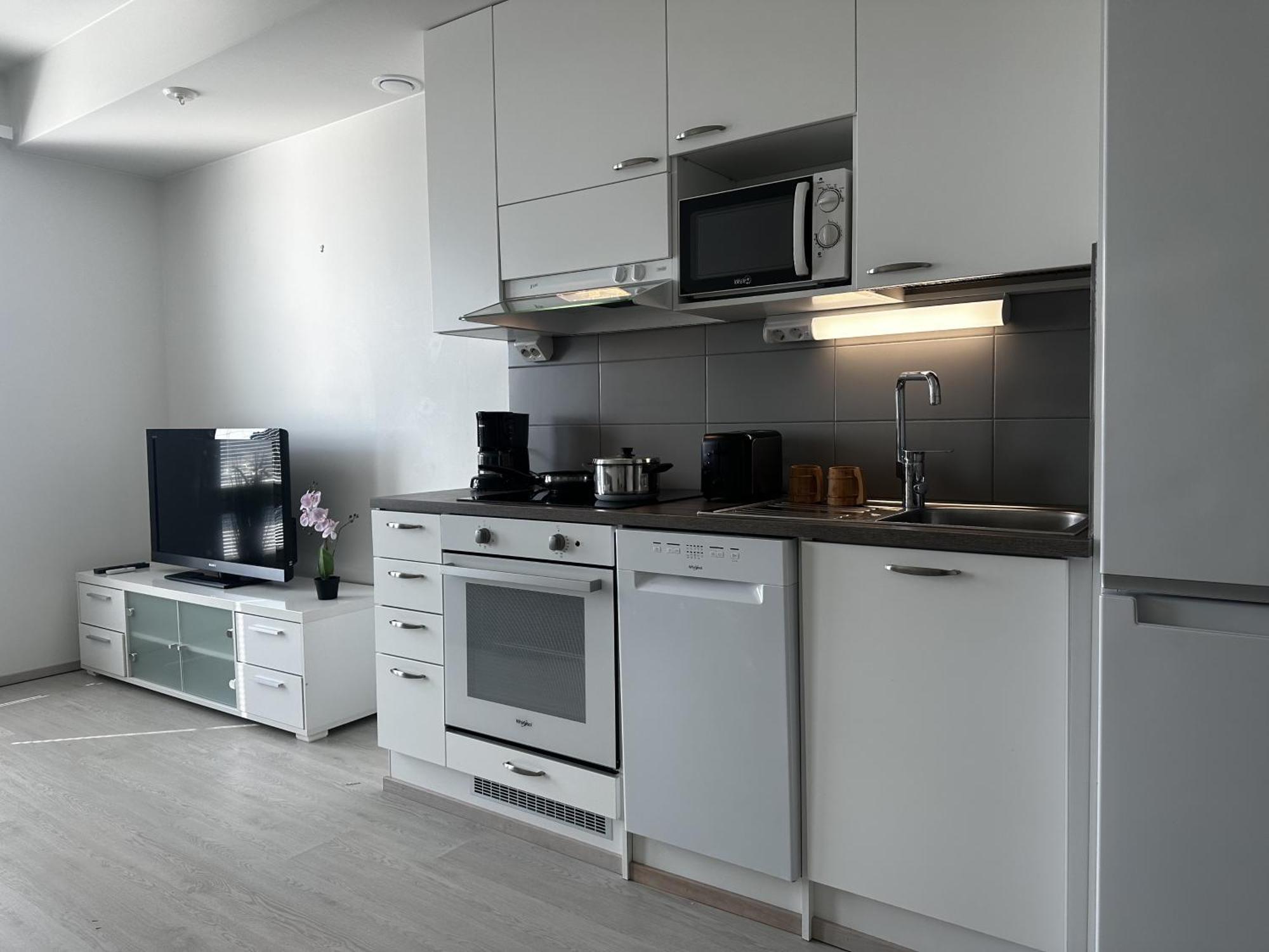 Bright And Cozy Studio Apartment Rovaniemi Eksteriør bilde